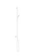 AXOR-HG-AXOR-One-Brausestange-mit-Wandanschluss-und-Brauseschlauch-1-60-m-Mattweiss-48792700 gallery number 1